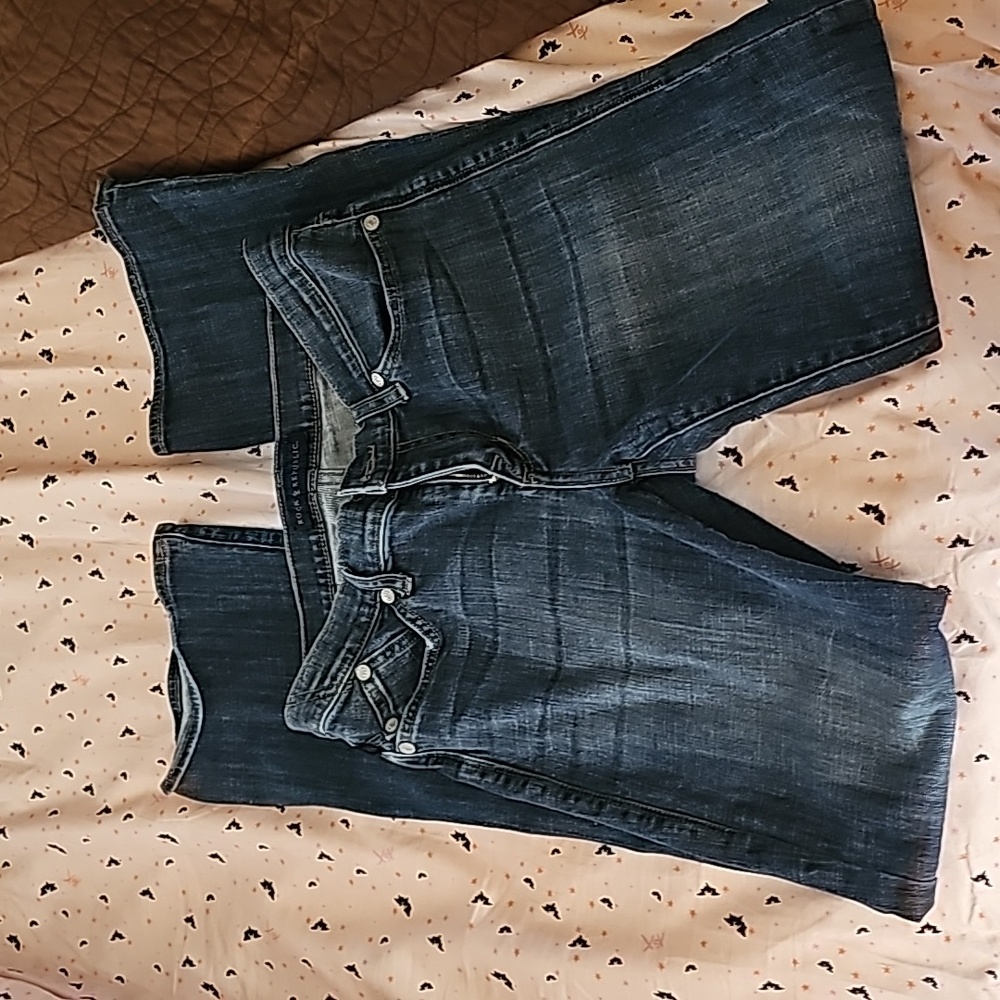Rock and republic dark wash jeans